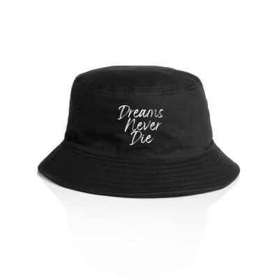 Black (Dreams Never Die) Bucket Hat Thumbnail